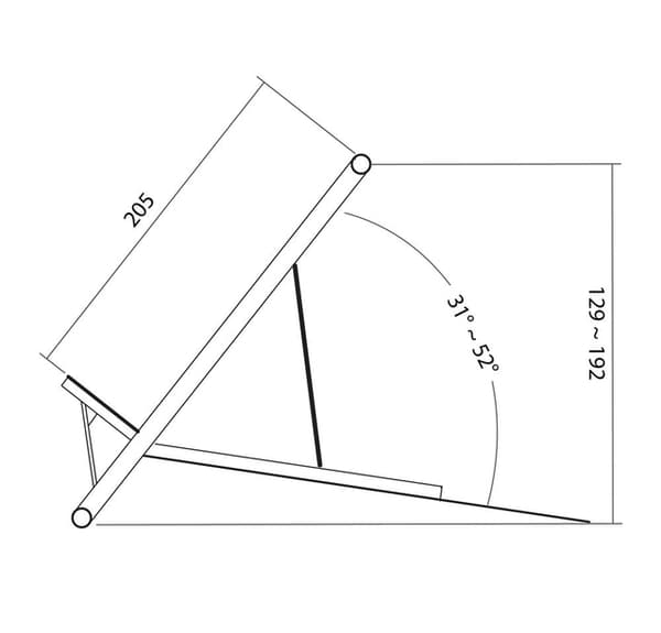Neomounts NSLS100 Laptop stand 10-22" - foldable - compact - universal