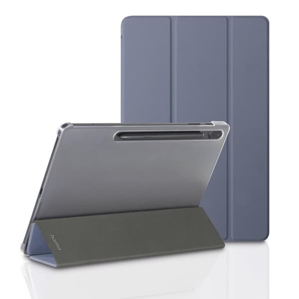 Hama "Fold Clear" Tablet Case for Samsung Galaxy Tab S7 FE/S7+/S8+ 12.4", lilac