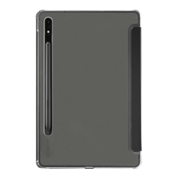 Hama "Fold Clear" Tablet Case for Samsung Galaxy Tab S7 FE/S7+/S8+ 12.4", black