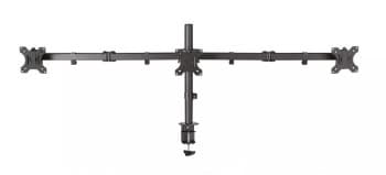Neomounts Desk Mount | FPMA-D550D3BLACK Monitor Arm | Adjustable Height, Rotate, Tilt, Swivel | 10-27 " | Maximum weight (capacity) 6 kg | Black Sort