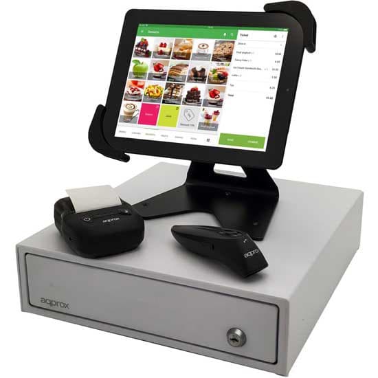 Approx Appstablet10 7.9´´ Til 11´´ Bord Stå Til Tablet Sort