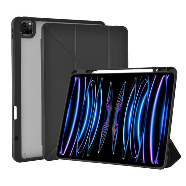 iPad Pro 11 (2022) Suojakotelo/Telineellä Musta