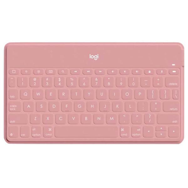 Logitech Trådløst Tastatur Keys-to-go Rosa Spanish QWERTY