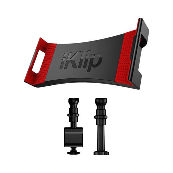 Stöd för surfplattor - IK Multimedia - iKlip 3 Deluxe - Universal - iPad kompatibel - Svart