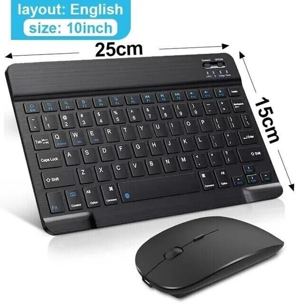 Universal Bluetooth Tablet Keyboard Case For Samsung Galaxy Tab A9+ 11″