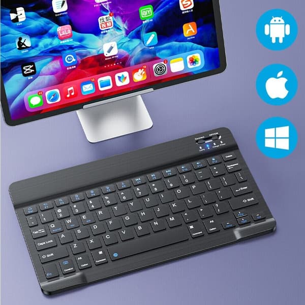 Universal Bluetooth Tablet Keyboard Case For Samsung Galaxy Tab S9 FE 10.9″