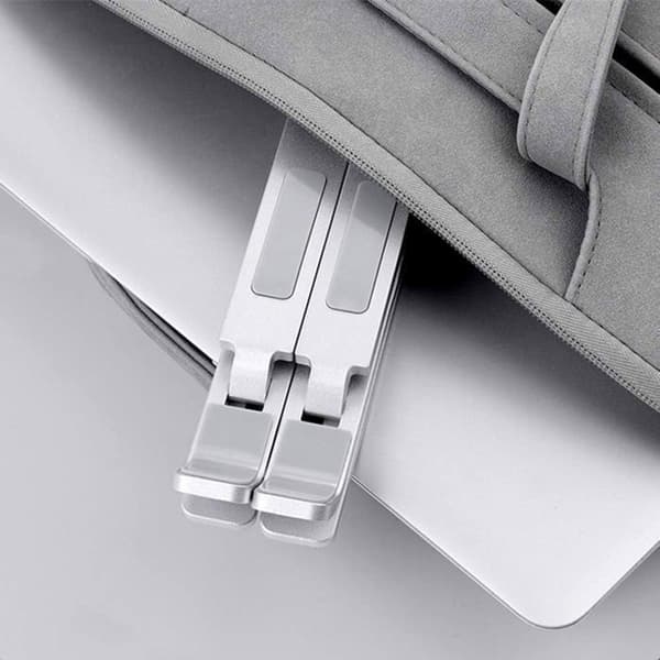 Venisymlis bärbara stativ, hopfällbart för MacBook Air Pro, PC, iPad, notebook, surfplatta (aluminium 11-17")