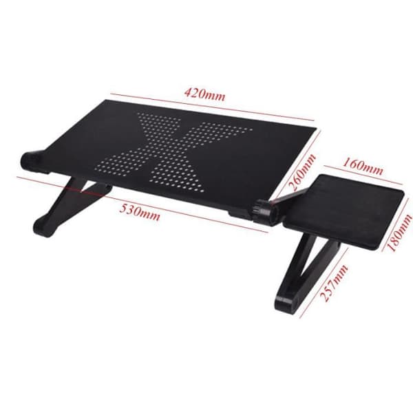 TEMPSA PC Stand Bord Laptop Tablet Hopfällbar Overbed Bord strålning