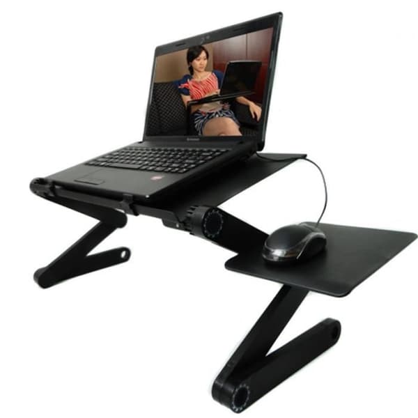 TEMPSA PC Stand Bord Laptop Tablet Hopfällbar Overbed Bord strålning