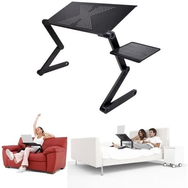 TEMPSA PC Stand Bord Laptop Tablet Hopfällbar Overbed Bord strålning