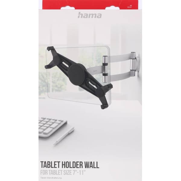 Hama Vægbeslag Tablet Roterbart Passer til 7-11" Aluminium