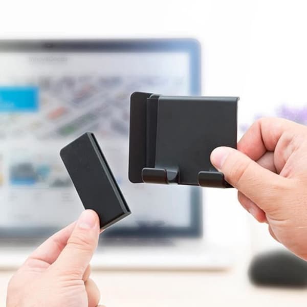 Smartphonesupport - SHOP-STORY - CLIPLINK - Flera positioner - Tablettkompatibel - Justerbar klämma