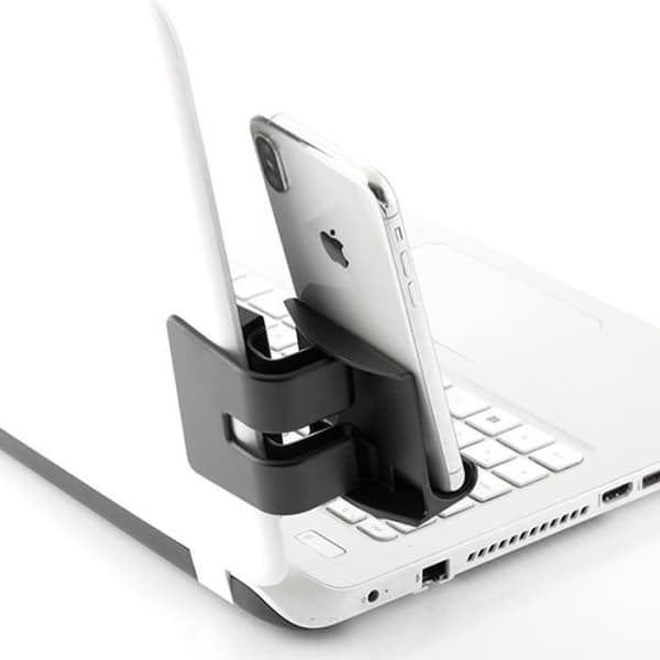 Smartphonesupport - SHOP-STORY - CLIPLINK - Flera positioner - Tablettkompatibel - Justerbar klämma
