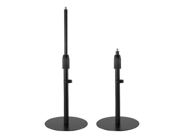 Bordstöd - Kensington - A1010 - Justerbar höjd 30-48,3 cm - För mikrofoner och webbkamera - 2 års garanti