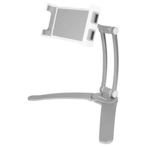 Macally STANDWALLMOUNT skåpsfäste / hållare för iPad och surfplatta Silver