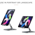 Miniatyrbild 2 av 2: Bordsställ i aluminium för iPad och surfplattor - SATECHI - Justerbart stöd med skydd