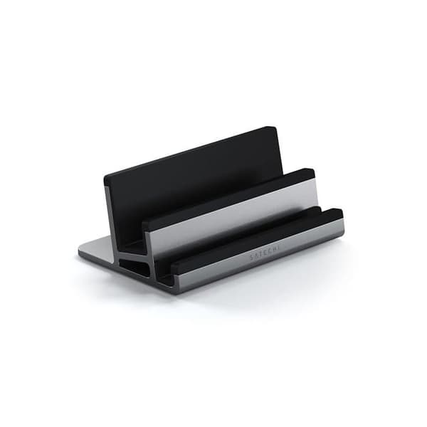 Satechi Vertical Dual Laptop Stand Silver