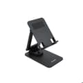 Miniatyrbild 1 av 3: TOOQ PH-Hermes-Halley - Justerbar hållare för mobiltelefon eller surfplatta upp till 12,9", hopfällbar, 360° rotation, svart