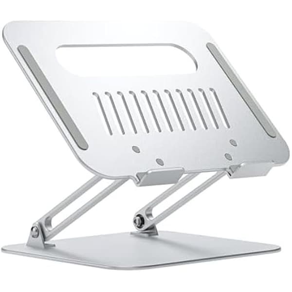 AISENS - LPS4XL-181 - XL 10-17 Justerbart skrivbordsställ för bärbar dator/surfplatta, silver Silver
