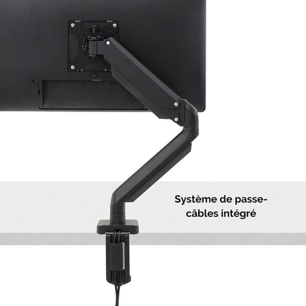 Stöd TV - Enkel serie skärmhållare - 8043301 - Svart - Fellowes