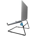 Miniatyrbild 1 av 2: R-Go Steel Office Laptop-ställ, ventilerat PC-ställ, kompatibelt med MacBook Air, Pro, Dell och andra bärbara datorer