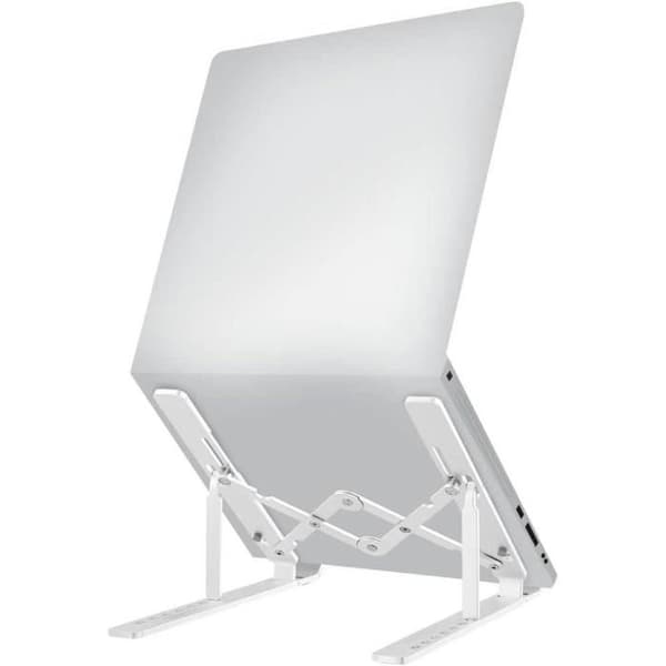 Iclick aluminium bärbar datorstöd för bärbar dator - 17 - silver
