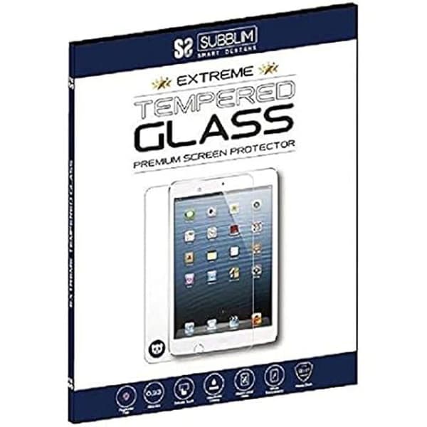Kit med 2 skärmskydd i templado kristall för Samsung Tab A 2019 T510/515 - Subblim - Dureza 9H+