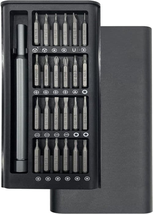 Reparationsset 25 i 1 - Flerfärgad - Pentalobe, Torx, Phillips - Härdat legering - Precisionsverktyg