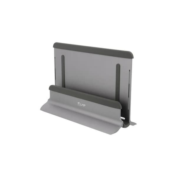 Stöd för bärbar dator - LMP - Vertikalställ - Aluminium - Kompatibel 12" till 16" - Grå sidereal