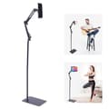 Miniatyrbillede 1 af 4: Justerbar tablet-holder, 360° rotation, højdejusterbar, stabil gulvstand.