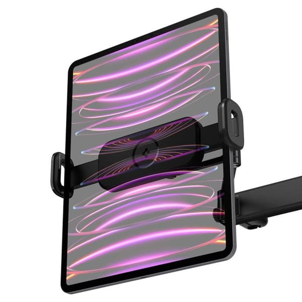 Bilstödsfäste för nackstöd kompatibelt med telefon, surfplatta - Spigen OneTap (UTS45) - Svart