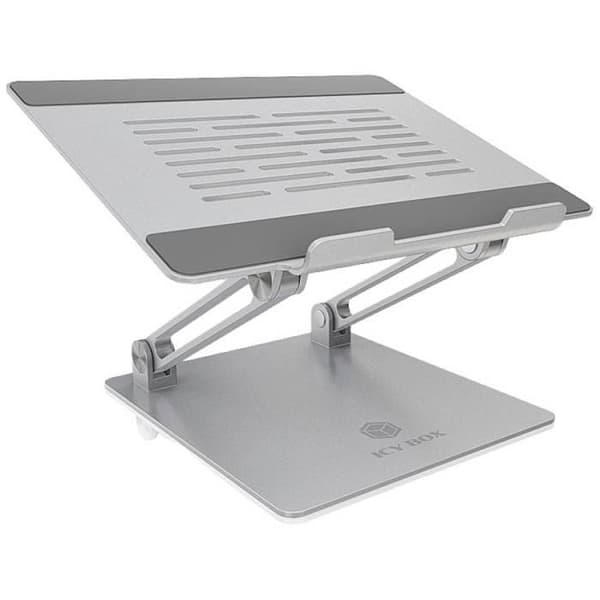 ICY BOX IB-NH300 Höjdjusterbart stativ för bärbar dator Silver