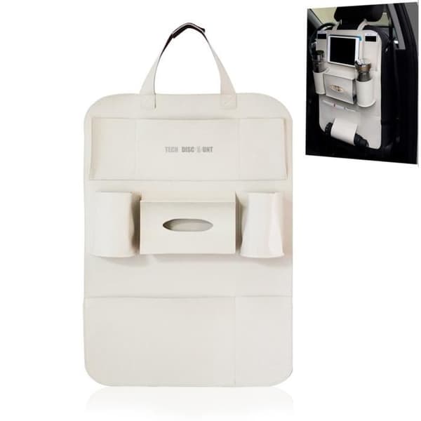 TD® Hängande Car Organizer Barn Trunk Tablett Flicka Baby Framsäte 2st Bakre förvaringsväska Flerfickors förvaring