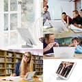 Miniatyrbild 4 av 4: TD® Universal Stand Dock Mobiltelefon Tablet Iphone Desktop Multi Angle 160 graders metall för enheter Fällbar switch
