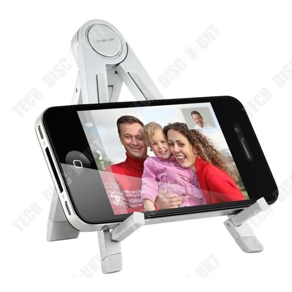 TD® CPH16 Justerbart skrivbord Metall Telefon Tablet PC-fäste Hållare 7''