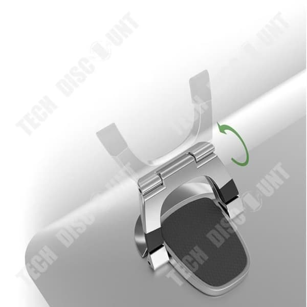 TD® aluminiumlegering mini bärbar datorstativ Bärbar metall osynligt lyftande tablettstativ Vikbart avledande