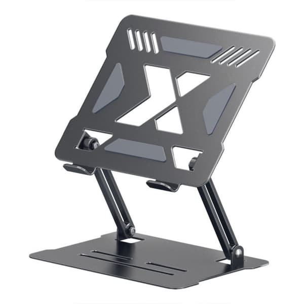 Bärbar stativ Aluminiumlegering Kylning Fällbar lyft Bärbar hållare för tablettställ