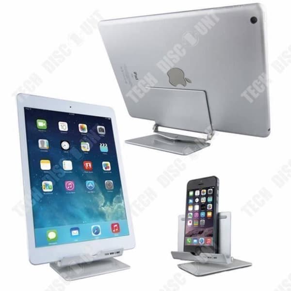 Tablettställ för 4-12 tum Smartphone-Surfplatta iPhone 5-5S-6s-6s Plus.iPad.Galaxy S5-S6.surface 3 Support Hållare portabel A