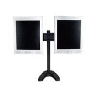 NEWSTAR FPMA-D700DD Bordsdatorställ, ögla - Stativ för 2 LCD-skärmar - Skärmstorlek: 19"-30" - Svart