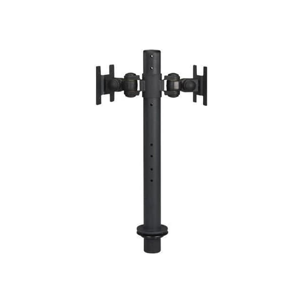 Skrivbordsfäste för 2 NEWSTAR FPMA-D050DBLACK LCD-skärmar - Skärmstorlek: 10"-30" - Svart Svart