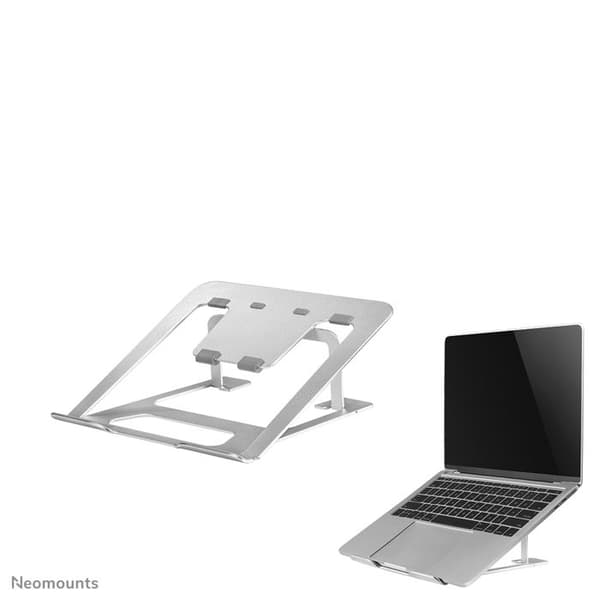 NewStar Folding Laptop Stand 10"-17" Silver