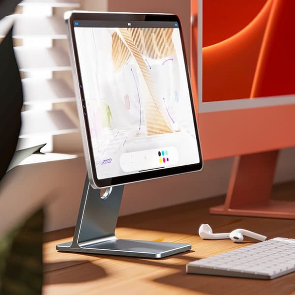 Support Bureau Magnetisk iPad Pro 11, iPad Air 2021 och 2022 Fällbar 4smarts