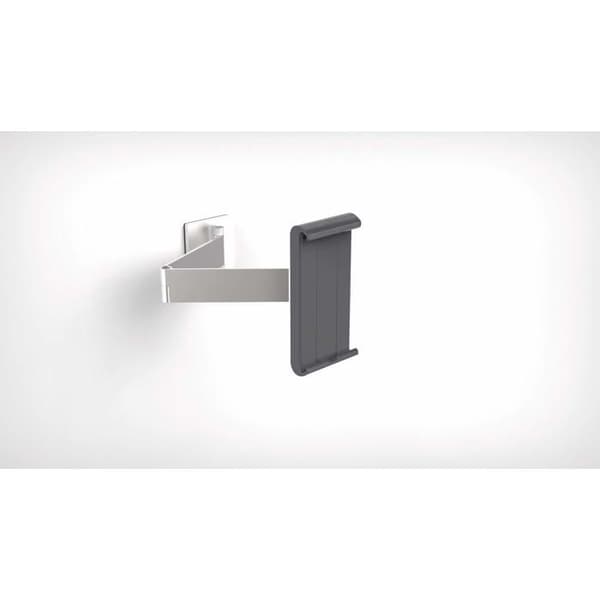 HÅLLBAR TABLETTHÅLLARE VÄGGARM Monteringssats (Väggarm) för tablett aluminium, stål, silver ABS-plast...