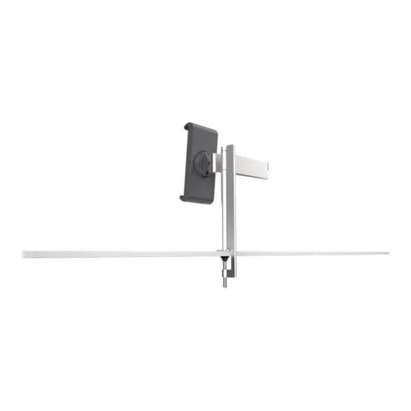 Tablettstöd - HÅLLBAR - Silver - Ledad arm - 360° vridbar - För 7-13 tums surfplattor