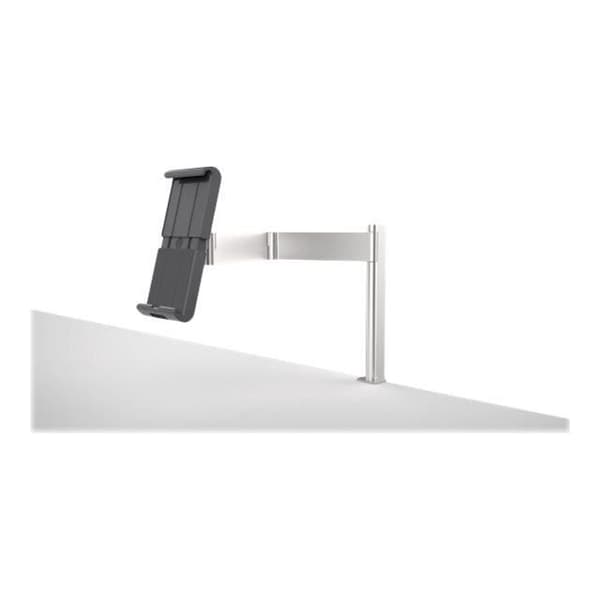 Tablettstöd - HÅLLBAR - Silver - Ledad arm - 360° vridbar - För 7-13 tums surfplattor