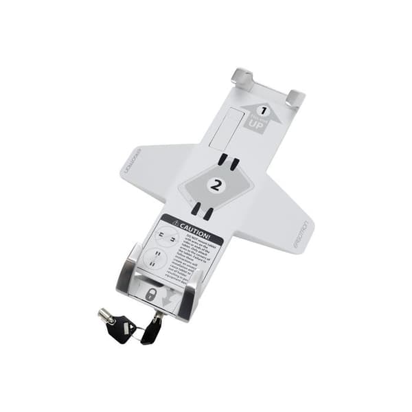 Adaptör för surfplatta - ERGOTRON - Silver - 33 cm - 2,27 kg Max - Stöd