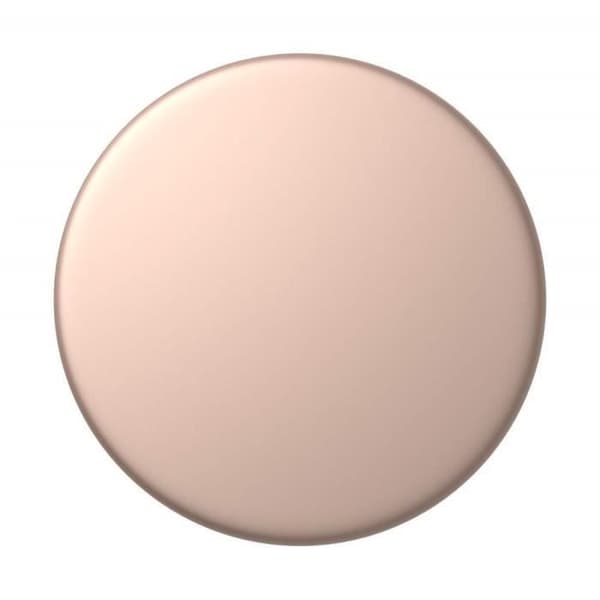 PopSockets - Utbytbar hållare och grepp för smartphone och surfplatta - Aluminium Rose Gold - 800550