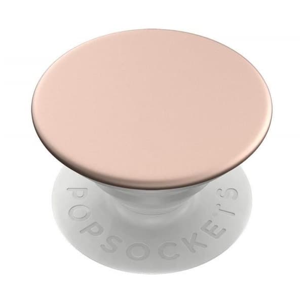 PopSockets - Utbytbar hållare och grepp för smartphone och surfplatta - Aluminium Rose Gold - 800550 Rose Gold