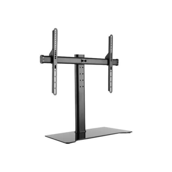 Ställning för LCD-skärm - ITB-lösning - Skärmstorlek: 32"-55" - Glas - Stål - Svart