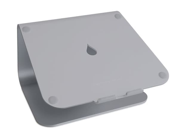 Stöd för bärbar dator - Rain Design - mStand - Anodiserad aluminium - Grå - Kylfläns